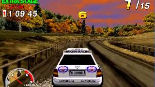 Arcade Longplay 249 SEGA Rally Championship 1995 [upl. by Brightman2]