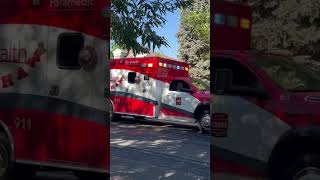 Uni Of Northern Colorado  Greeley Stampede  UCHealth Ambulance colorado greeleycolorado [upl. by Judon404]