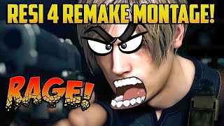 ANGRIER THAN THE ORIGINAL RE4 Remake Rage Montage [upl. by Madella919]