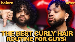 How I Get Perfect Curls Every Time My Curly Hair Routine [upl. by Amlez]