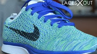 4 Ways to Lace Your quotNike Flyknitquot Sneakers  Lace Swaps  Tutorial [upl. by Haleigh]