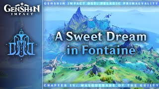 A Sweet Dream in Fontaine — Liffey Region  Genshin Impact OST Pelagic Primaevality [upl. by Maurreen]