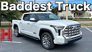 2024 Toyota Tundra 1794 is the Baddest Truck All Specs amp Test Drive [upl. by Nellac167]