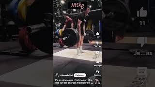 HérosEnVrai vs Le Culturiste strenght bodybuilding motivation sports deadlift powerlifting [upl. by Haronid]