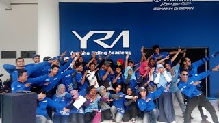 BELAJAR SAFETY RIDING DI YAMAHA RIDING ACADEMY JOGJA [upl. by Miof Mela]