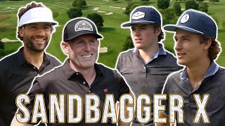 Cole Caufield  Trevor Zegras VS Ryan Whitney  Paul Bissonnette  Sandbagger Invitational X [upl. by Hsekin]