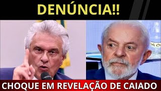 Caiado expõe suposta armação entre Lula e o ministro do STF Flávio Dino ao vivo [upl. by Yesor]