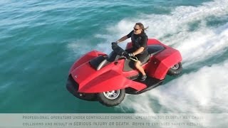 Gibbs Sports  Quadski High Speed Amphibious HSA Personal Watercraft 720p [upl. by Lindsy]