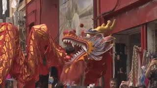 Argentines celebrate the arrival of the Chinese New Year [upl. by Mian]