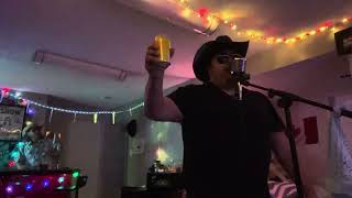 Pour Me a Drink  Post Malone ft Blake Shelton karaoke cover [upl. by Hnil124]