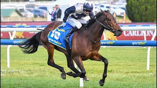 DUKE DE SESSA wins the G1 Caulfield Cup [upl. by Relyk]