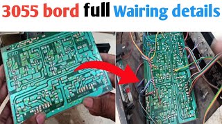 3055 Amplifier Wiring kese kre  full wiring 3055 board in Hindi [upl. by Ysnat]