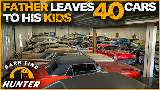 Three SISTERS Inherit 40 Amazing Barn Finds From FATHER  Barn Find Hunter [upl. by Reivaj]