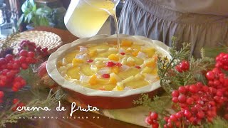 ✨NO BAKE✨ CREMA DE FRUTA  Easy To Make Crema de Fruta Recipe for Noche Buena 🎄 Filipino Dessert [upl. by Vona612]