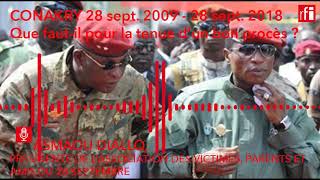 Conakry 28 septembre 2009  28 septembre 2018 [upl. by Thynne]