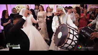 Drummers and Dabke dancers for the Grand Entrance  Fusion Zaffa [upl. by Uht]