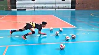 Best Libero Volleyball Trainings 2018 HD [upl. by Krid]