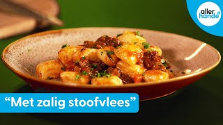 STOOFVLEES bij je GNOCCI dit recept MOET je proberen [upl. by Luap]