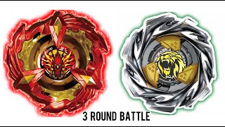 Phoenix Wing 960GF AKA Soar Phoenix vs Leon Crest 760GN  Beyblade X Battle 3 Rounds [upl. by Dinsdale]