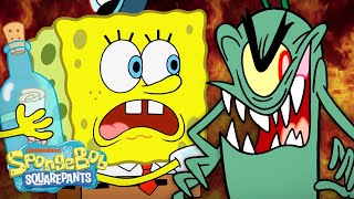 COUNTING Every Time Someone Says quotPlanktonquot  45 Minute Compilation  SpongeBob [upl. by Otrebmal]