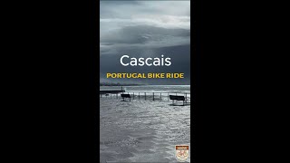 Scenic Bike Ride Along Cascais Marina and Estoril in Portugal  Coastal Cycling Adventure [upl. by Julee]