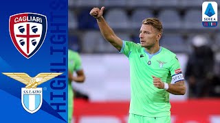 Cagliari 02 Lazio  Lazzari amp Immobile Score to secure first Win  Serie A TIM [upl. by Ji]