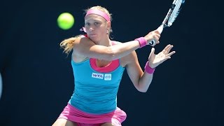 Sara Errani vs Yanina Wickmayer Highlights HD PART 1 Australian Open 2015 [upl. by Kilgore]