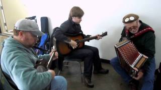 Chris Luquette and Kory Tideman jam alpine polkas [upl. by Ereynihc278]