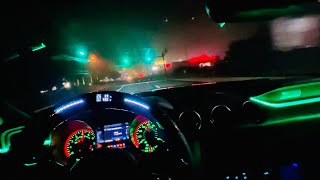 LOUD 50 Coyote 12AM POV Night Drive Thru The Hood [upl. by Gretel]