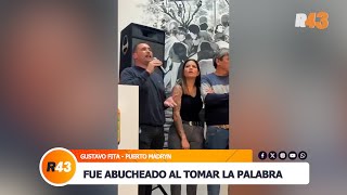 FUE ABUCHEADO AL TOMAR LA PALABRA [upl. by Artenehs]