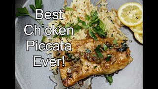 Easy Chicken piccata recipe ChickenPiccata Food chef Cooking Pasta FYP [upl. by Tanah623]