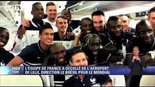 Football  Les Bleus ont pris la direction de Rio  0906 [upl. by Lodie676]