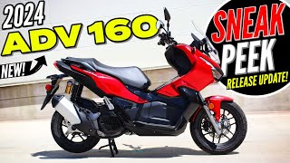 New 2024 Honda ADV 160 Release Sneak Peek [upl. by Arymahs782]