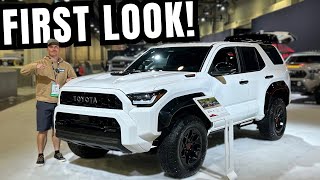 FIRST LOOK 2025 Toyota 4Runner TRD Pro in Ice Cap White [upl. by Clyde]