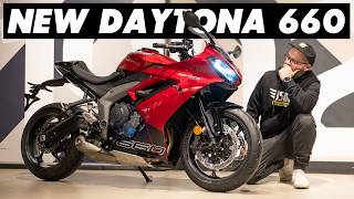 New 2024 Triumph Daytona 660 Full Walkaround Specs amp Price [upl. by Nho539]