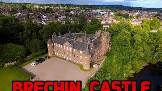 Brechin Castle  DJI Phantom Drone Aerial Views [upl. by Jews]