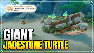 Giant Jadestone Turtle  World Quests amp Puzzles 【Genshin Impact】 [upl. by Eldridge]