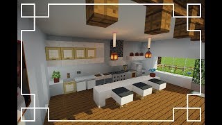 ⚒️Minecraft  How to make a Kitchen [upl. by Aznaed]