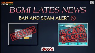 😱 BGMI LATES NEW 10 YEARS 🥵BAN AND SCAM😔 ALERT FULL EXPLAIN IN తెలుగు✨ [upl. by Scarface]