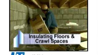 Insulating Floors and Crawl Spaces [upl. by Boone]