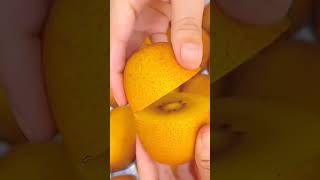 Actinidia chinensis🥝 kiwi fruit satisfying viralvideo fypシ゚viral shorts wow fyp yummy food [upl. by Bartel]