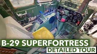 Detailed tour through a Boeing B29 Superfortress [upl. by Eelrehpotsirhc]