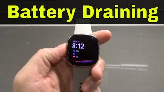 Fitbit Sense Battery Draining Too FastEasy Fixes To Try First [upl. by Ariek]