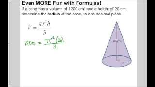 Rearranging Formulas [upl. by Haididej]