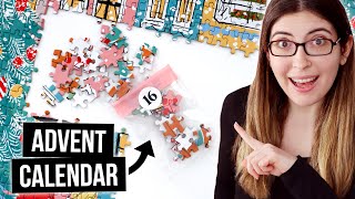 How to Make a Jigsaw Puzzle Advent Calendar from any puzzle you already own [upl. by Neufer362]