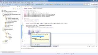 Spring 4 MVC Logback SLF4J Example  Spring MVC Tutorial for Beginners [upl. by Damha356]