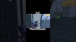 trending gaming viralvideo 1v2 Thankyou 50 subscribe [upl. by Eckel197]