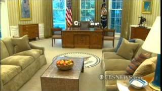 Oval Office Gets a Makeover [upl. by Annadroj]