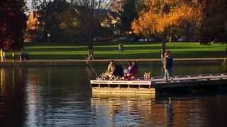 Bolex 16mm Film Test A Walk Around Green Lake Seattle  December 2011 [upl. by Stephan]