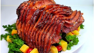 PINEAPPLE GLAZED HAM  RECIPE [upl. by Wadlinger]